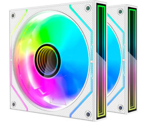 Kit 2 Ventiladores Auxiliar Mf-3d Pro Blanco Mars Gaming