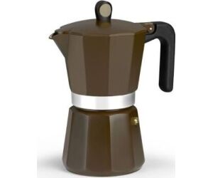 Cafetera Italiana Monix Induction Cream M671009/ 9 Tazas/ Marrón