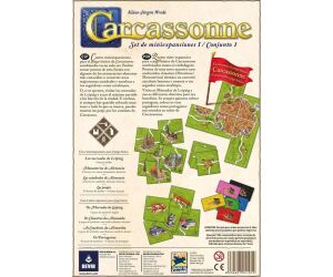 Juego de mesa devir carcassonne expansiones reunidas