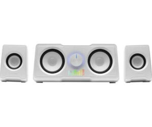 Altavoces Mars Gaming MS22W/ 35W/ 2.2/ Blancos