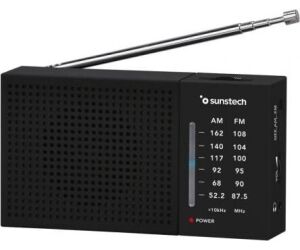 Radio Portátil Sunstech RPS412/ Negra
