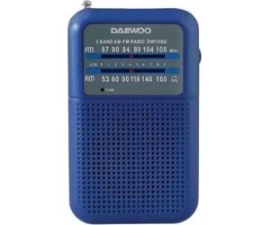 Radio Portátil Daewoo DW1008/ Azul