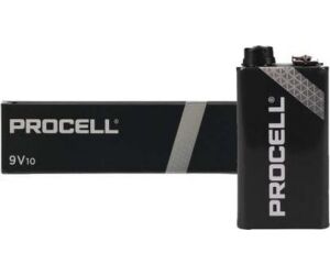 Pack de 10 Pilas Duracell PROCELL ID1604IPX10/ 9V/ Alcalinas