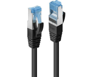 Lindy 47418 cable de red Negro 10 m Cat6a S/FTP (S-STP)