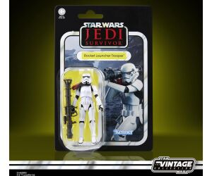 Figura hasbro star wars the vintage collection jedi survivor rocket launcher trooper