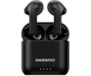 Auriculares Bluetooth Daewoo DW2020 con estuche de carga/ Autonomía 5h/ Negros