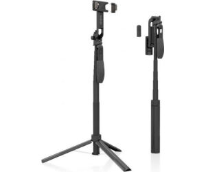 Palo Tripode Aisens Selfie Mando A Distancia Bluetooth 3 En 1 Negro
