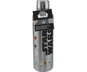 Botella metálica paladone star wars personajes