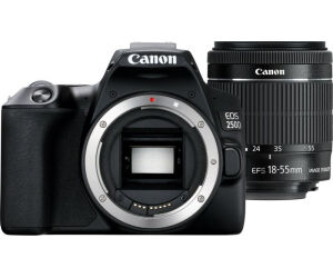Camara digital canon reflex eos 250d+ef - s 18 - 55mm dc -  24.1mp -  digic 8 -  4k -  wifi -  bluetooth -  negro