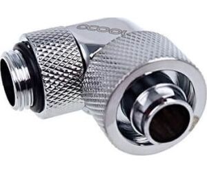 Racor 90º Alphacool Eiszapfen 16/10mm Chrome