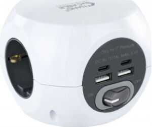 Lampara flexo indus fluxs negro con carga inalambrica - puerto usb - 4  modos con 10 niveles de brillo - temporizador