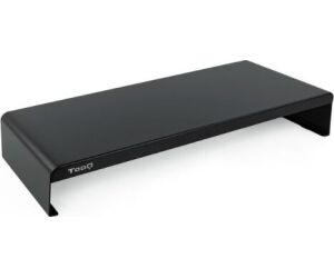 Tooq Soporte elevador para monitor/portátil NEGRO