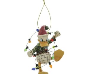 Adorno arbol de navidad enesco disney donald luces de navidad