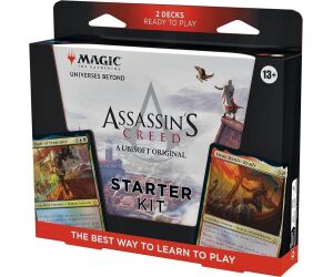 Juego de cartas magic the gathering ssassin's creed starter kit español