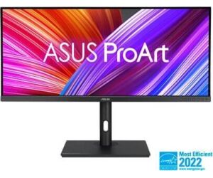 Monitor Profesional Ultrapanorámico Asus ProArt Display PA348CGV 34"/ QHD/ Multimedia/ Regulable en altura/ Negro