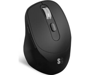 SUBBLIM Ratón CURVE ERGO DUAL MOUSE BATTERY BLACK