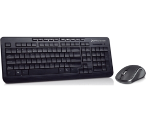 Teclado y ratón multimedia combo phoenix key wireless español qwerty inalambrico receptor usb