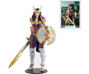 Figura mcfarlane toys dc multiverse wonder woman diseñada por todd mcfarlane