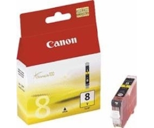 Cartucho tinta canon cli8 amarillo 8ml pixma 4200 -  5200 -  6600 -  mp500 -  800