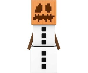 Figura mattel minecraft golem de nieve accesorios