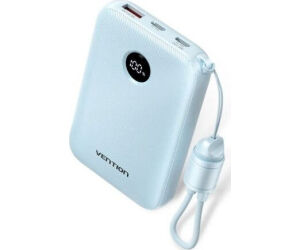 Powerbank 10000mAh Vention FKAL0-C/ 22.5W/ Azul