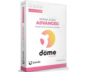 Antivirus panda dome advanced minibox 2 licencias 1 año caja