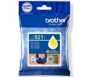 Brother Cartucho LC521Y Amarillo