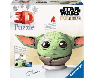 Puzzle 3d ravensburger grogu - con orejas