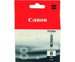 Cartucho tinta canon cli 8bk negro 13ml pixma 4200 -  5200 -  mp500 -  800