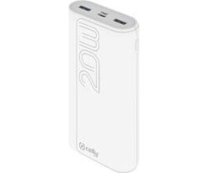 Power Bank Celly 20a Pd 22w Blanco