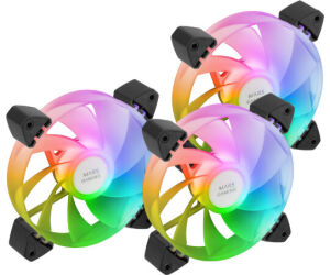 Pack 3 Ventiladores Invertidos Mars Gaming MF-3AR/ 12cm/ ARGB