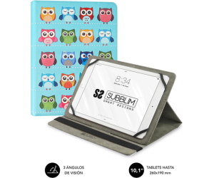 Funda Tablet Subblim Trendy Case Owls 10.1"