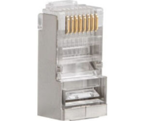 Conector lanberg cat.6 ftp 8p8c pass through type pack 100 uds