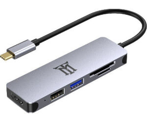 Hub Maillon Premium Tipo C 3.1 To Hdmi 4k Aluminio 5.1