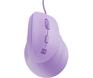 Raton Natec Crake 2 Pro Vertical Diestro 12.800 Dpi Optico Lavanda Usb