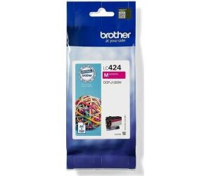 Cartucho tinta brother lc424m magenta 750 paginas