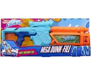 Pistola hasbro nerf super soaker mega dunk fill