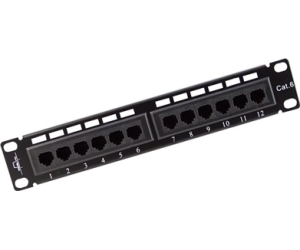 Monolyth Patch Panel 12 Puertos 10" UTP Cat. 6