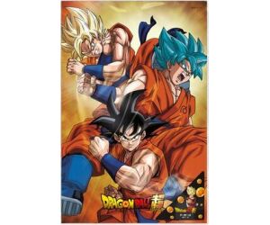 Poster 3d 58x38 cm champa goku states dragon ball super