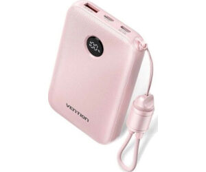 Powerbank 10000mAh Vention FKAP0-C/ 22.5W/ Rosa