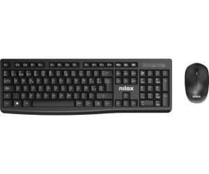 Nilox NXKMWE012 Kit teclado + ratón Wireless