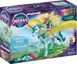 Playmobil crystal fairy con unicornio