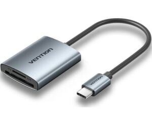 Lector de Tarjetas Externo Vention CLOHB/ USB Tipo-C