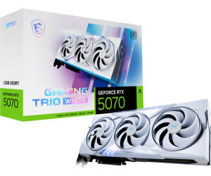 MSI GAMING GeForce RTX 5070 12G TRIO OC WHITE NVIDIA 12 GB GDDR7