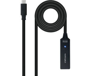 Nanocable Cable USB 3.2 amplif. C/M-C/H 5m