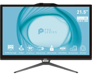 MSI Pro AP222T-208ES i3-13100 8 256 W11H 22" tac.N
