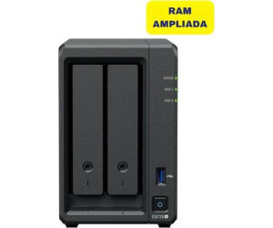 NAS Synology Diskstation DS725+/ 2 Bahías 3.5"- 2.5"/ 16GB DDR4/ Formato Torre