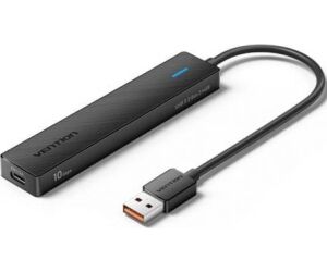 Hub USB 3.2 Vention CHSBB/ 2xUSB Tipo-C 3.2/ 2xUSB 3.2/ 1xUSB Tipo-C/ 15cm