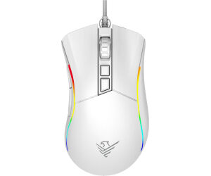 Ratón phoenix gaming void 12000 dpi de alto rendimiento blanco rgb usb configurable