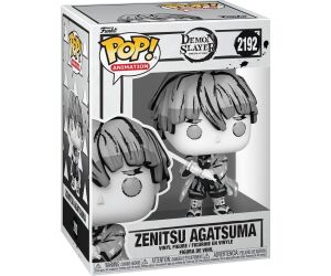 Funko pop animation demon slayer zenitsu (sumi - ink)
